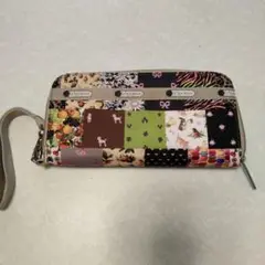 LeSportsac パッチワーク長財布　美品