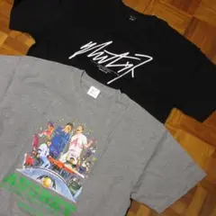 ⑪　未使用デッド　2枚セット　オードリー　オールナイトニッポン記念Tシャツ　S