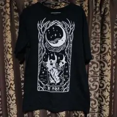 Restyle ゴシック TheMoon プリント Tシャツ タロット S