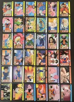 ドラゴンボールカードダス 本弾23弾ノーマルコンプリート36枚セット 1995年