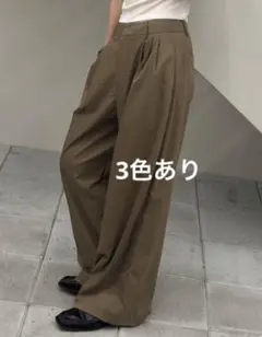 todayfulトゥデイフル Lightweight Tuck Trousers