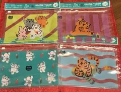 新品未開封 サントリー　MUZIK TIGER スライダーポーチ 4枚セット