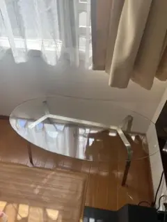 イデーショップ ガラステーブル