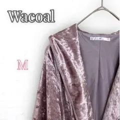 【M】Wacoal ワコール パジャマ ガウン ゴージャス 別珍 レディース