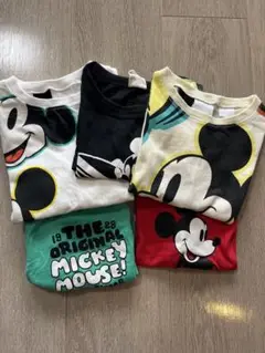 ミッキーマウス Tシャツおまとめとショートパンツ100cm