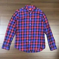 supreme チェック 長袖シャツ Lサイズ