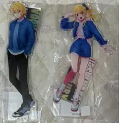 推しの子　ルビー　アクア　アクリルフィギュアスタンド　デニムスタイルver.
