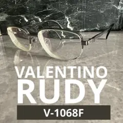 【美品】VALENTINO RUDY V-1068F ハーフリム