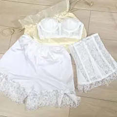 セモア ブライダルインナー B65 58 フレアパンツM