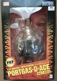 POP【新品】未開封　LIMITEDEDITION エースVer1.5別注 エクセレントモデルLIMITED P.O.P ワンピース”LIMITED EDITION