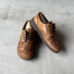 -BIRKENSTOCK- レザーシューズ / フロントメッシュ / レア品番
