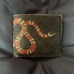 GUCCI キングスネーク　折りたたみ財布
