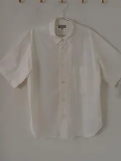 【美品】マーガレットハウエル MARGARET HOWELL 半袖シャツ Ｌ