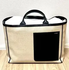 valextra ヴァレクストラ キャンバス トート イジィデ 新品 即発送