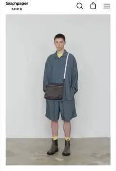 Graphpape Oversized Regular Collar Shirt