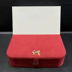 【未使用品】GINZA WAKO　「リボンホウセキバコ」　アクセサリーケース