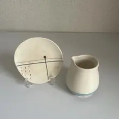 豆皿とピッチャー