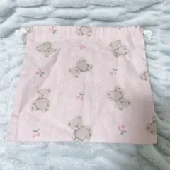 巾着袋 クマ