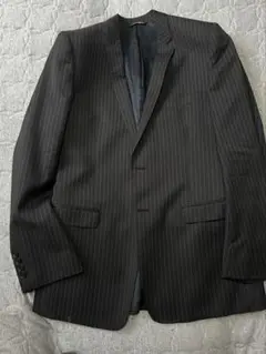 Dolce&Gabbana ブラックストライプ フォーマルスーツ