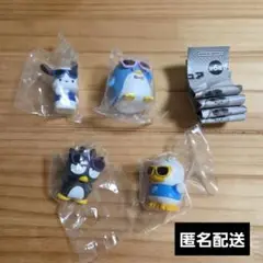 はぴたんぶい　グラサンばちばちフィギュア　　 4種セット　サンリオ
