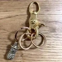 ピーナッツ　真鍮　キーホルダー　キーリング　チャーム　ペンダント c10