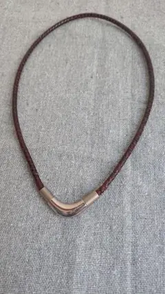 ファイティンネックレス ブラウン 40cm