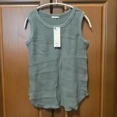 GU ワッフルタンクトップ