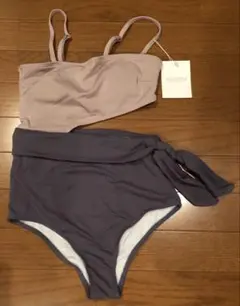 水着　ワンピース　カットアウト　ピンク　Lサイズ