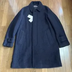 新品 ユナイテッドアローズ コート ウール ネイビー LL