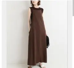 ソロテックスフレアキャミワンピース