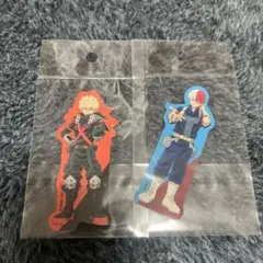 爆豪勝己 轟焦土 ヒロアカ×明治 ステッカー 僕のヒーローアカデミア シール