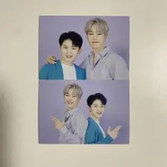 SEVENTEEN ホシ　ウジ　ペア　ドームトレカ