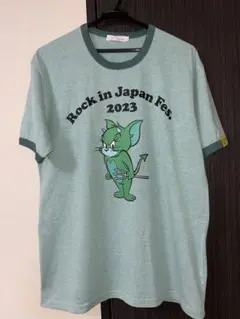 ロッキン 2023 tシャツ トムとジェリー Lサイズ