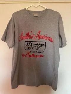 SMITH'S AMERICAN ロゴTシャツ　グレー Mサイズ