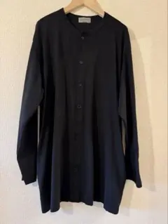 極美品 19AW⭐️ヨウジヤマモトプールオム カシミヤ ロングカーディガン 3 Yohji Yamamoto POUR HOMME 糸ふらしロングニットカーディガン