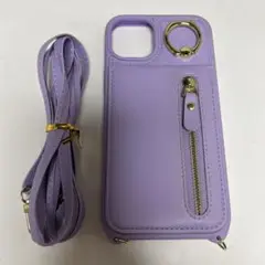 iPhone 14 plus リング付きショルダーケース【中古品】