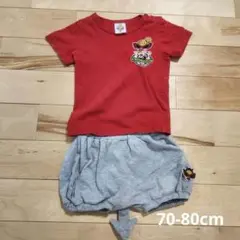 ヒステリックミニ 70-80cm 上下セット