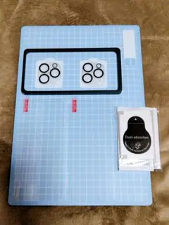 2+2枚入り iPhone 15 Pro 専用 ガラスフィルム カメラフィルム