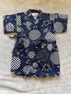 【美品】ベビー ベビー服 ロンパース カバーオール 甚平