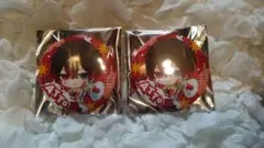 AMPTAK×COLORS　あっとくん　缶バッジセット