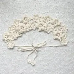 お花モチーフのヘッドドレス