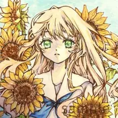 手描きイラスト　オリジナルイラスト　アナログイラスト　コピック原画 No.140