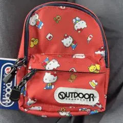 OUTDOOR キティー　リュック方ポーチ