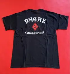 カスタムウオッチメーカー DAGAZ バックプリント Tシャツ ブラック L