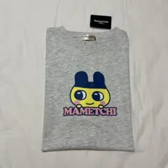 BANDAI たまごっち まめっち グレー キャラクターTシャツ M