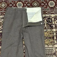80s 日本製 ウールスラックス YZIP