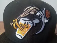 ニューエラ　NEWERA　NEW ERA キャップ　58.7 ビール　ブラック