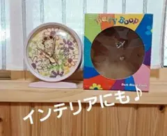 【箱有!!!難有!!!海外製品】ベティちゃん置時計　英語表記!!!　アメリカ雑貨