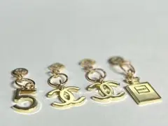 CHANEL ノベルティ　チャーム　ココマーク　4点　まとめて