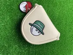 新品　マルボンゴルフ MALBON GOLF マレット型パターカバー